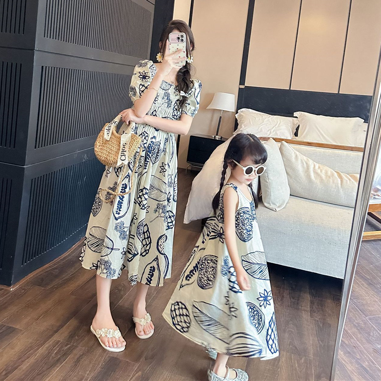 Family Clothes Mom Daughter Dr - مراجعة Plant Parent Clothing وسعره