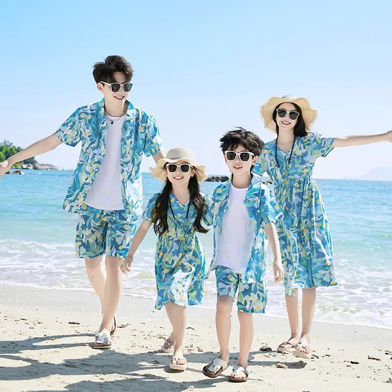 Parent-child Matching Beach Co - مراجعة Plant Parent Clothing وسعره