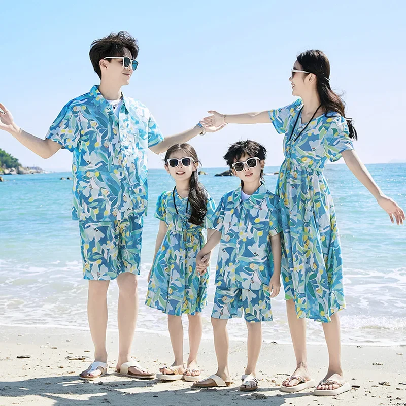 Parent-child Matching Beach Co - مراجعة Plant Parent Clothing وسعره