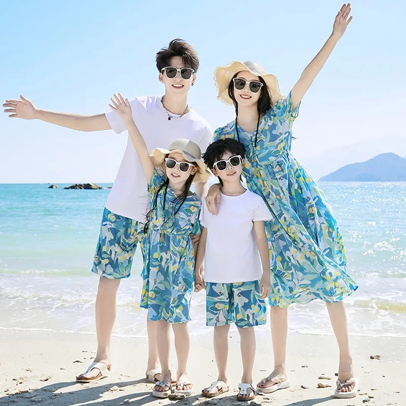 Parent-child Matching Beach Co - مراجعة Plant Parent Clothing وسعره