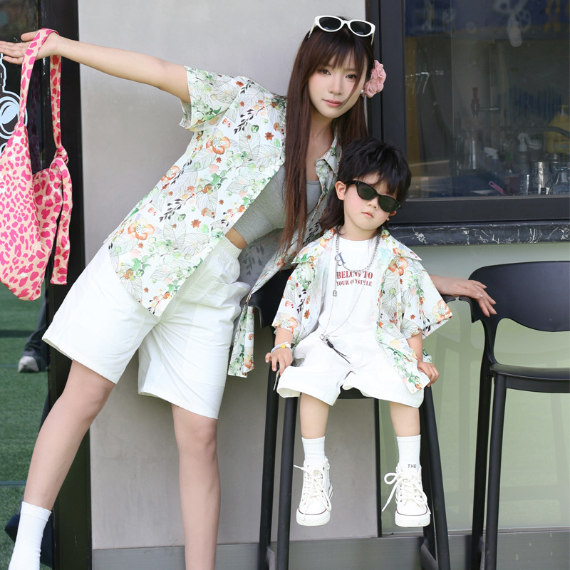 Holiday Look Parent-child Flor - مراجعة Plant Parent Clothing وسعره