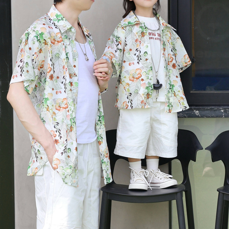 Holiday Look Parent-child Flor - مراجعة Plant Parent Clothing وسعره