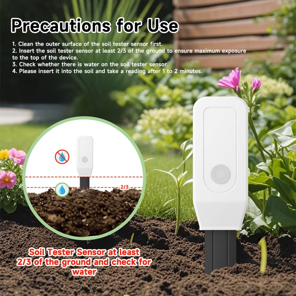 Tuya WiFi Soil Moisture Meter  - مراجعة Plant Parent App وسعره