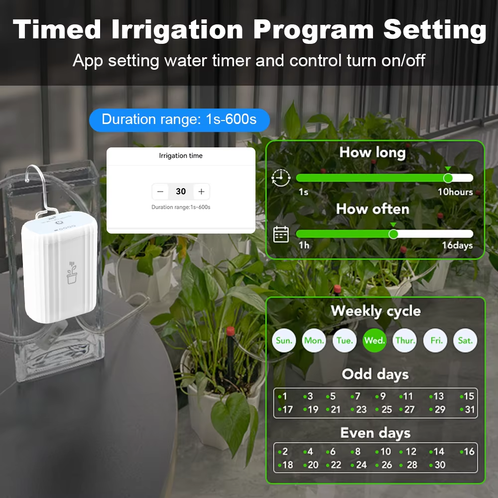 Tuya WiFi Intelligent Watering - مراجعة Plant Parent App وسعره